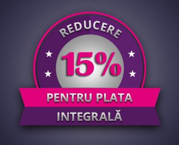 reducere curs pentru plata integrala, cursuri Timisoara